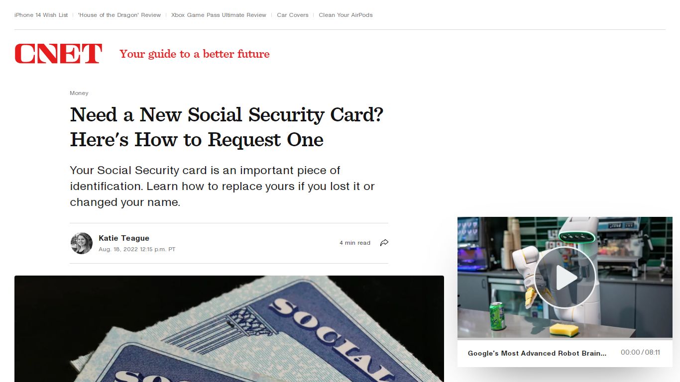 Need a New Social Security Card? Here's How to Get One